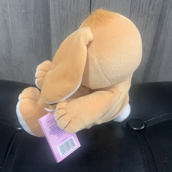 Precious Moments Tender Tails Baby Brown Bunny Rabbit Plush Beanie With Tag - Picture 7 of 11